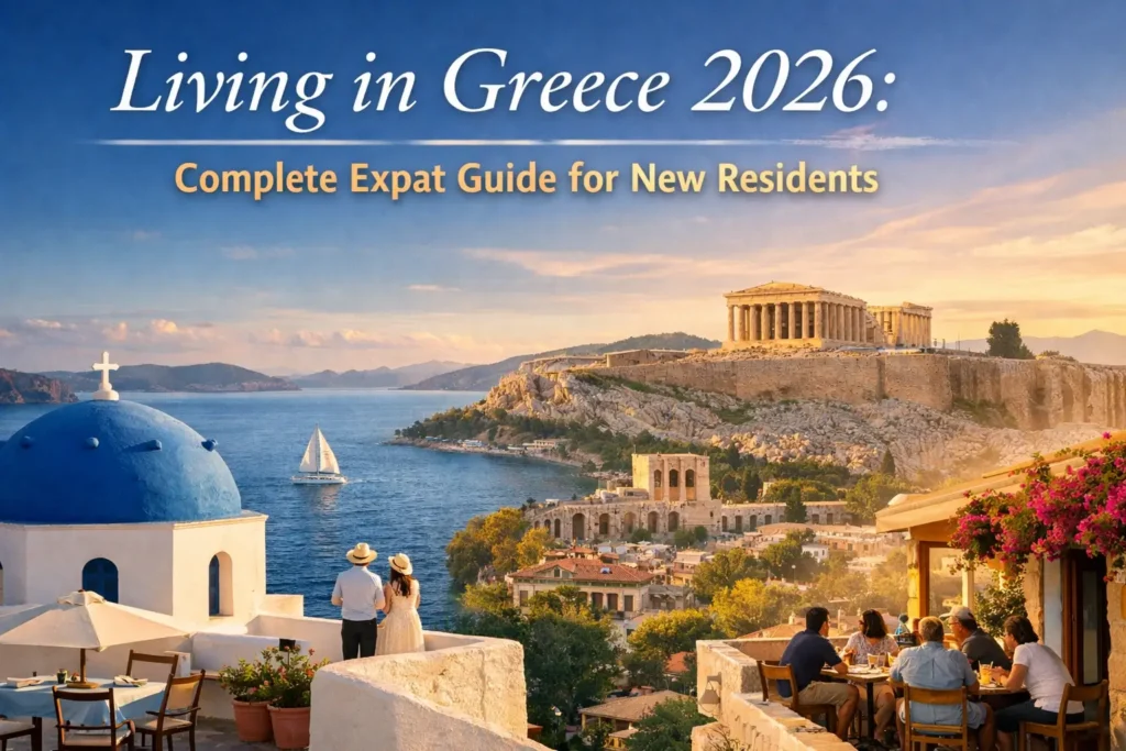 Living in Greece 2026: Complete Expat Guide for New Residents 1 Complete-Expat-Guide-for-New-Residents