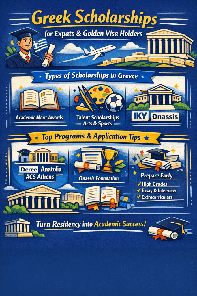 Greek-Scholarships-for-Expats-Golden-Visa-Families