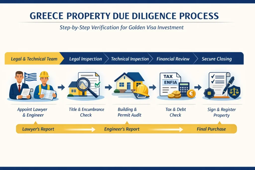 Property Due Diligence in Greece: Investor’s 2026 Guide 2 Property-Due-Diligence-in-Greece-1