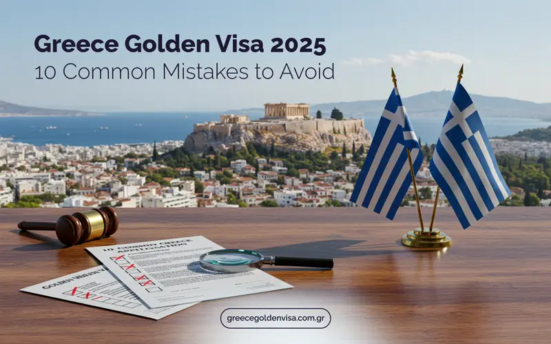 10 Common Greece Golden Visa Mistakes to Avoid in 2025