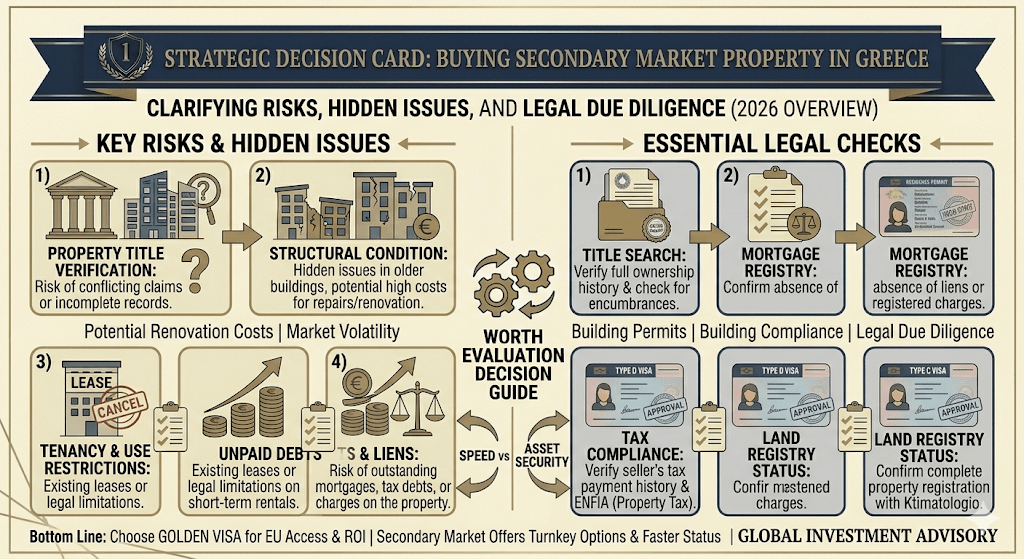 Buying Secondary Market Property in Greece: Risks, Legal Checks & Hidden Issues 1 Buying-Secondary-Market-Property-in-Greece-Risks-Hidden-Issues-and-Legal-Check