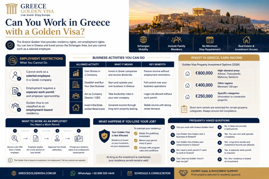 Can You Work in Greece with a Golden Visa? Rights, Limits & Investor Options 2 Can-You-Work-in-Greece-with-a-Golden-Visa