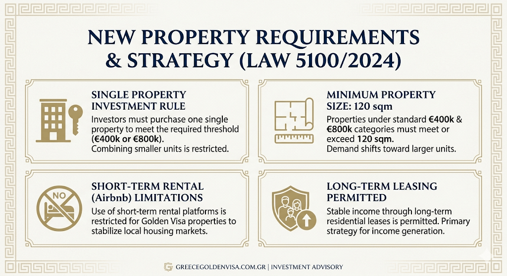 Greece Golden Visa New Rules 2026: Law 5100/2024 Explained 1 Greece-Golden-Visa-New-Rules-Explained