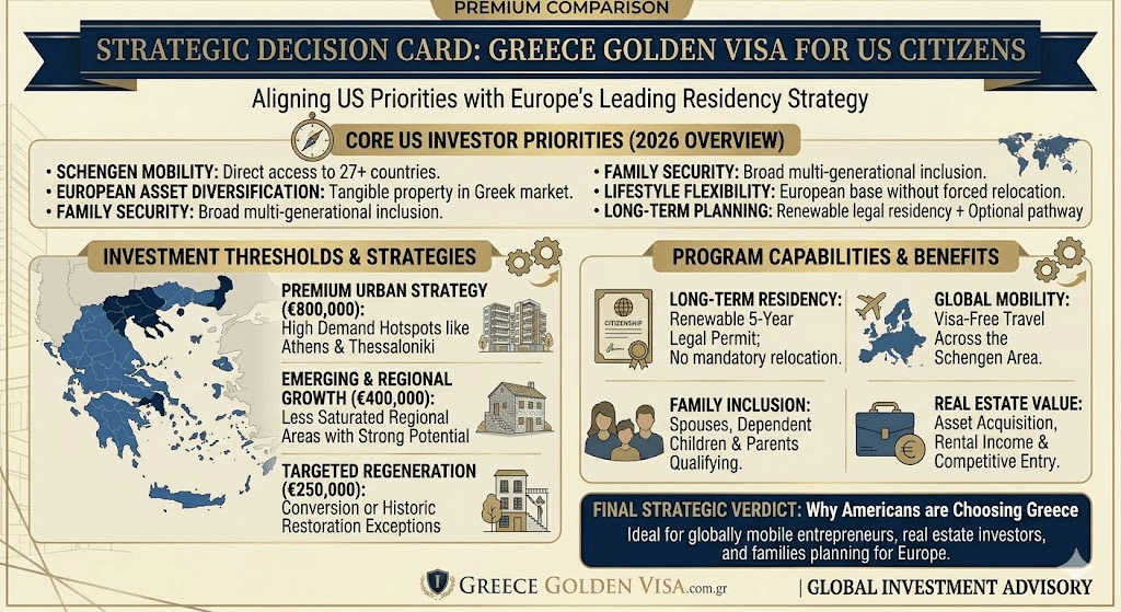 Greece Golden Visa for US Citizens: Complete 2026 Guide 1 Greece-Golden-Visa-for-US-Citizens-Complete-2026-Guid