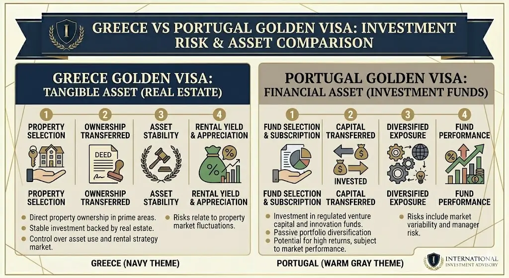 Greece vs Portugal Golden Visa: Overview of Two EU Residency-by-Investment Programs 1 Greece-Golden-Visa-vs-Portugal-Golden-Visa
