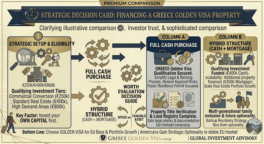 Greece Golden Visa with a Mortgage: Can You Finance the Investment? 1 Greece-Golden-Visa-with-a-Mortgage-Can-You-Finance-the-Investment