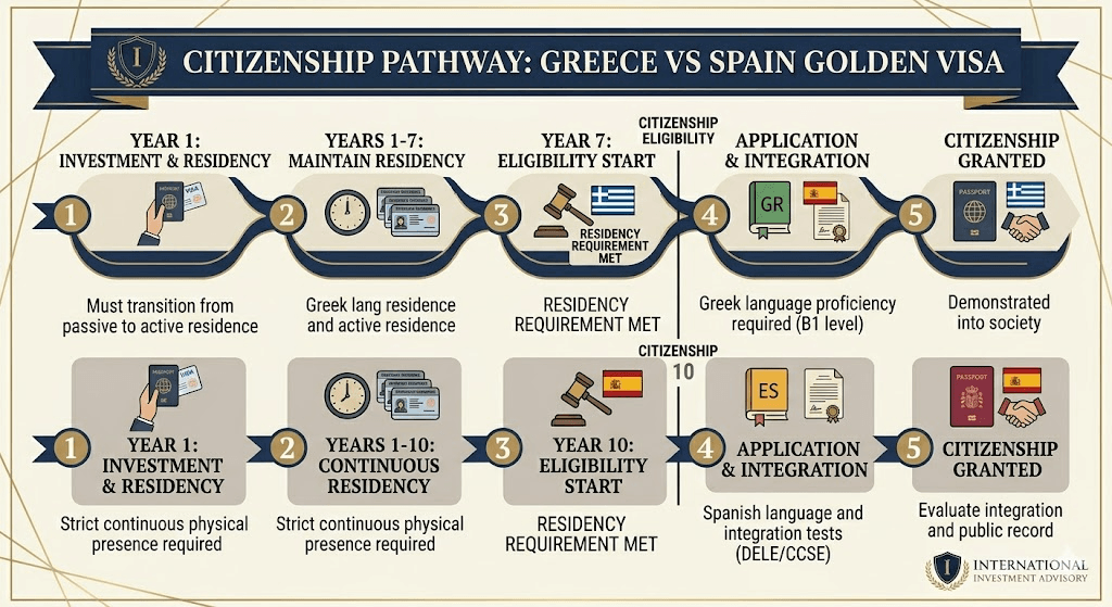Greece vs Spain Golden Visa: Two Major EU Residency-by-Investment Programs 2 Greece vs Spain Golden Visa Comparison 2